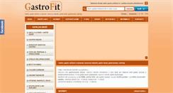 Desktop Screenshot of gastrofit.cz